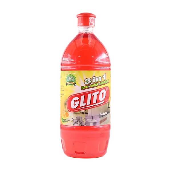 Glito 3 In 1 Perfumed Floor-Surface-Dish Cleaner